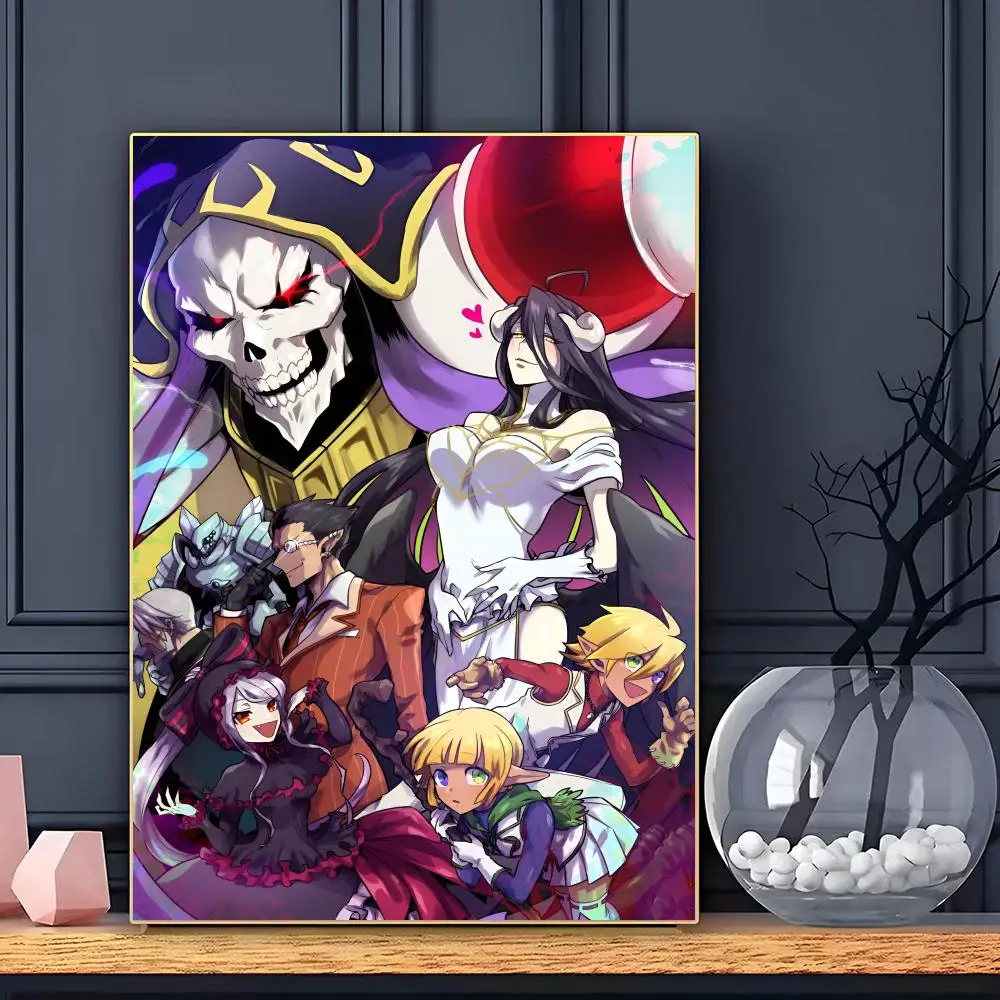 Фото Постер Aniem Overlord HD, самоклеящийся, водонепроницаемый, настенное украшение, идеально подходит для дома, офиса, общежития, спальни, отличный подарок. №3
