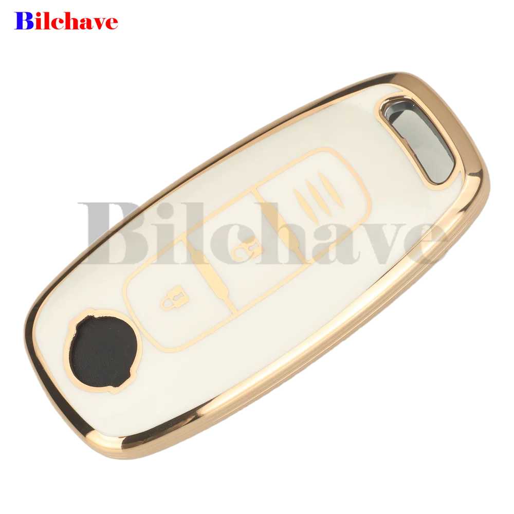 Jingyuqin новый мягкий ТПУ 2 кнопки дистанционного управления Чехол для