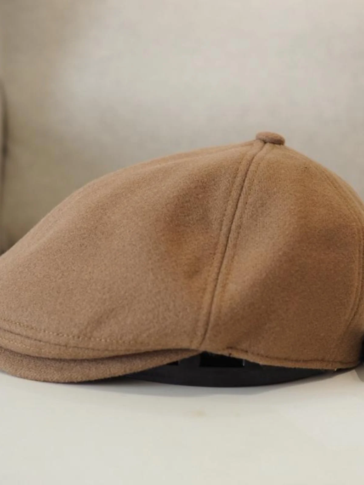 Осенне-зимняя шерстяная повседневная флисовая шляпа художника для мужчин и