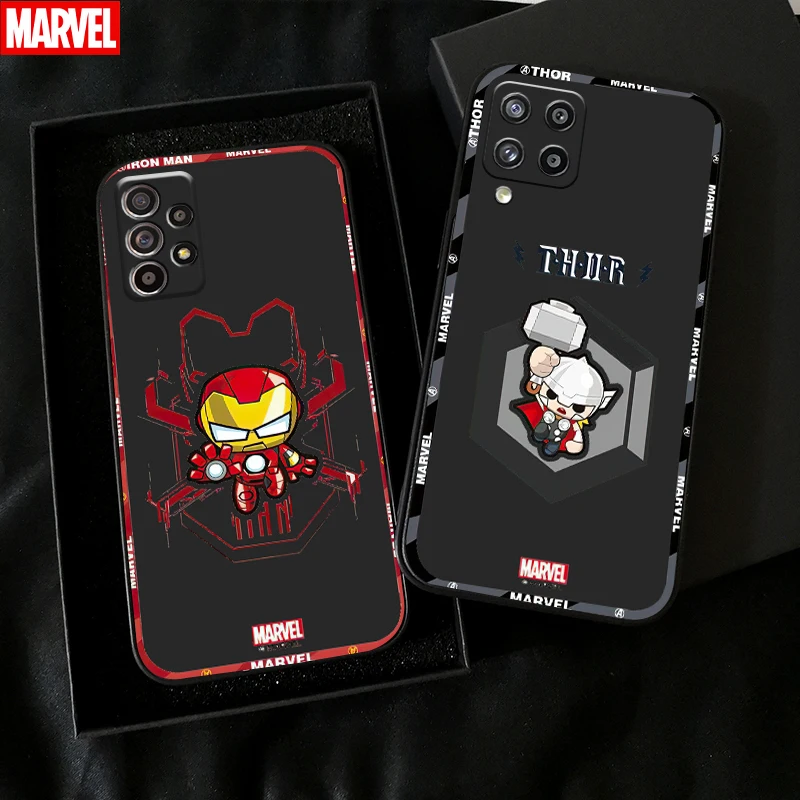 

Marvel Avengers Iron Man Phone Case For Samsung Galaxy A11 A12 A21 A21S A22 A30 A31 A32 A50 A51 A52 A70 A71 A72 5G Case Back