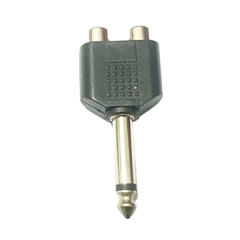 Качественная передача звука 6 35 мм на звуковые разъемы папа 2 гнезда Звуковой