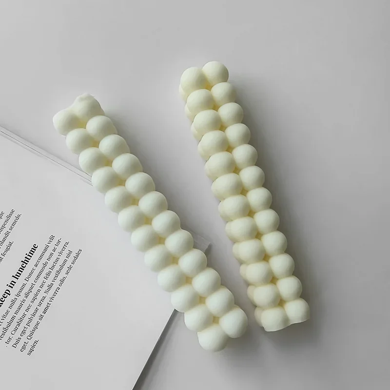 3D пузырьковый куб силиконовая форма для свечей гипсовая ароматерапии смоляные