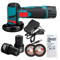 12v 300w angle grinder belt grinder with two batteries cordless grinding machine polishing machine diamond cutting power tool