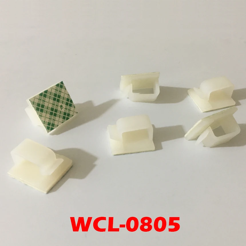 25 шт. белый WCL-0805 15 9x14 4 9*14 нейлоновый пластиковый самоклеящийся провод с