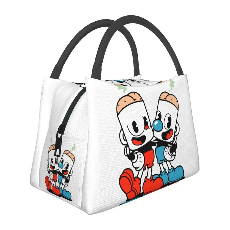 

Лидер продаж, изолированная сумка-тоут для обеда с мультяшным принтом для женщин, портативная термоохлаждающая коробка для еды, для работы и путешествий