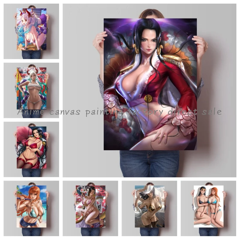 Классический постер из аниме One Piece Queen Nami HD Картина на холсте для дома спальни