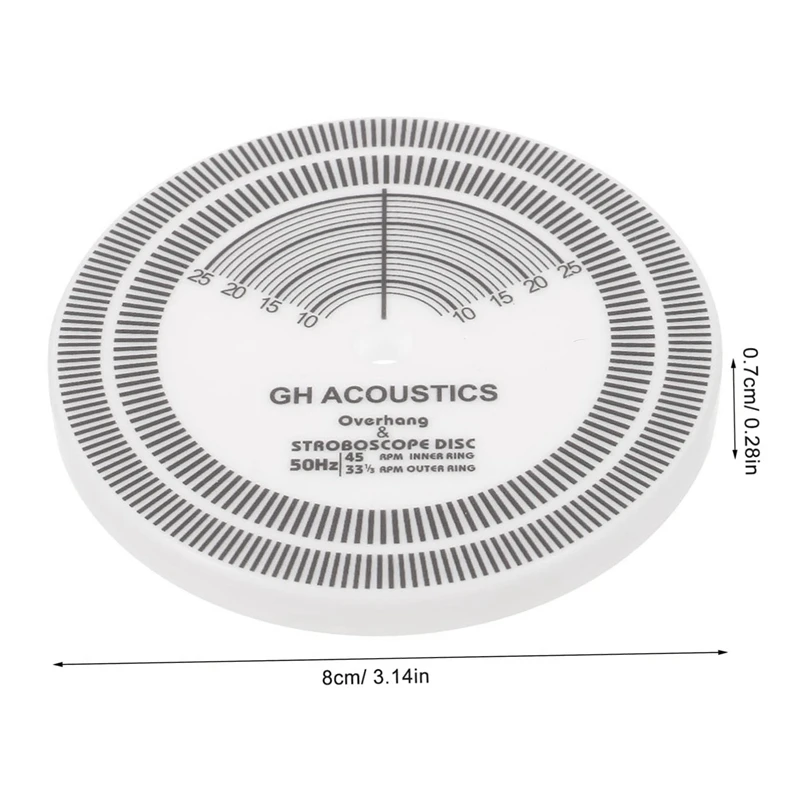 Надежные проигрыватели стробоскопический диск коврик для стробоскопа