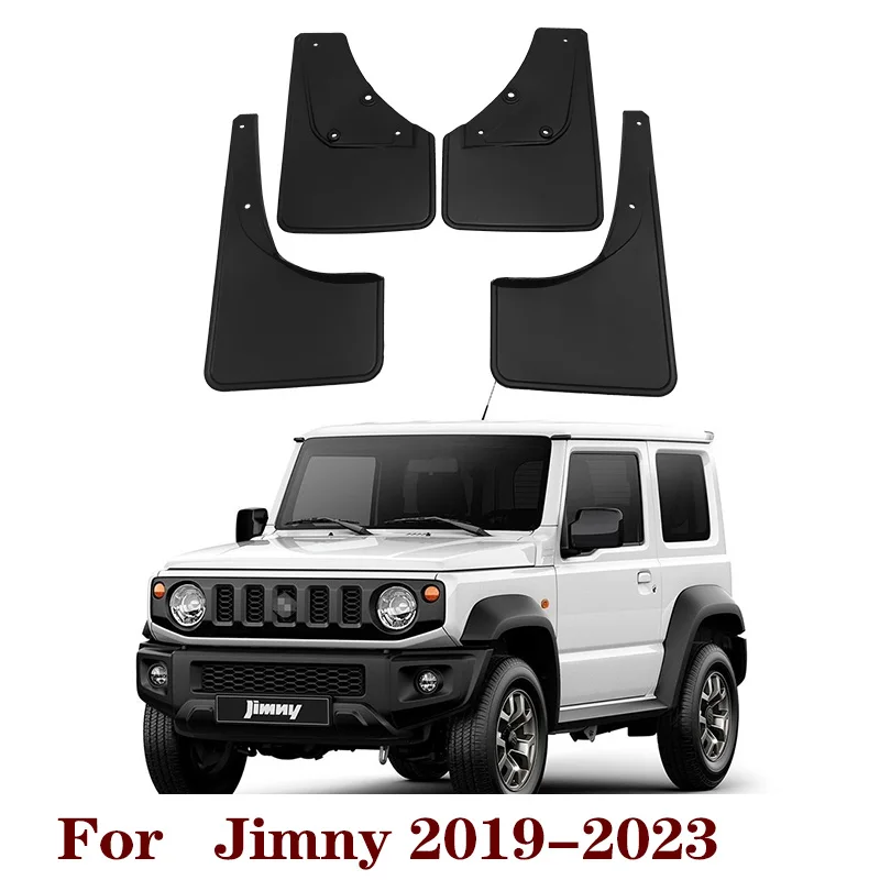 

Mud Flaps For Suzuki Jimny Sierra JB74 JB64 2019-2024 2022 Splash Guards Fender MudFlaps Front Rear Mudguards Car Accessories