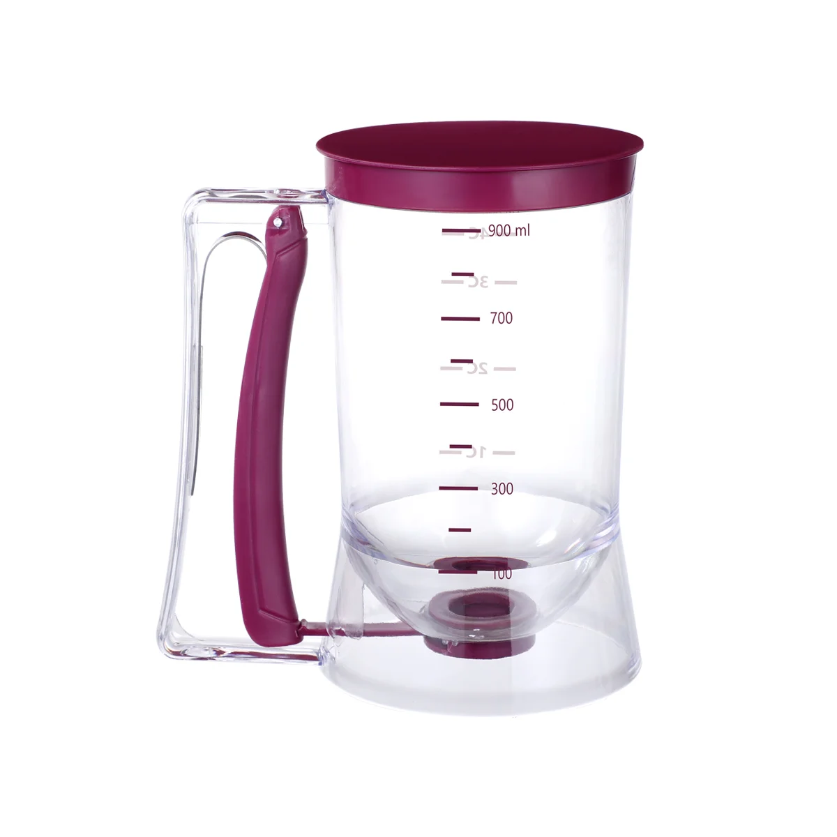 

Mixing Bottle Cake Dispenser Cupcake Plastic Funnel Splitter Baking Tool
