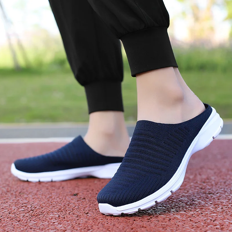 Men's Women's Flat Bottom Fashion Couple Walking Shoes