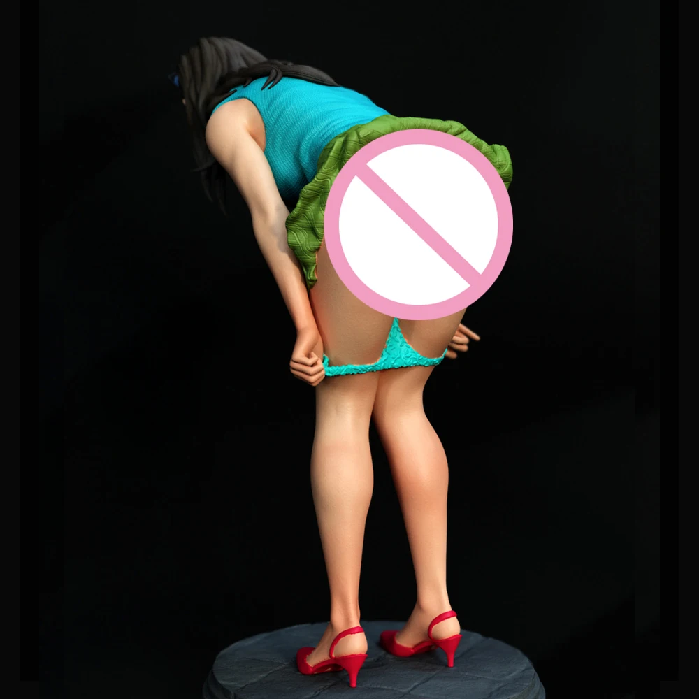 1:24 Belle Megan Fox 3d печатная модель из смолы неокрашенная фигурка комплект NSFW