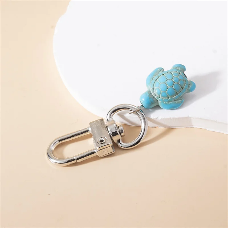 1 шт. милый брелок в виде черепахи для ключей женщин и мужчин забавная сумка с