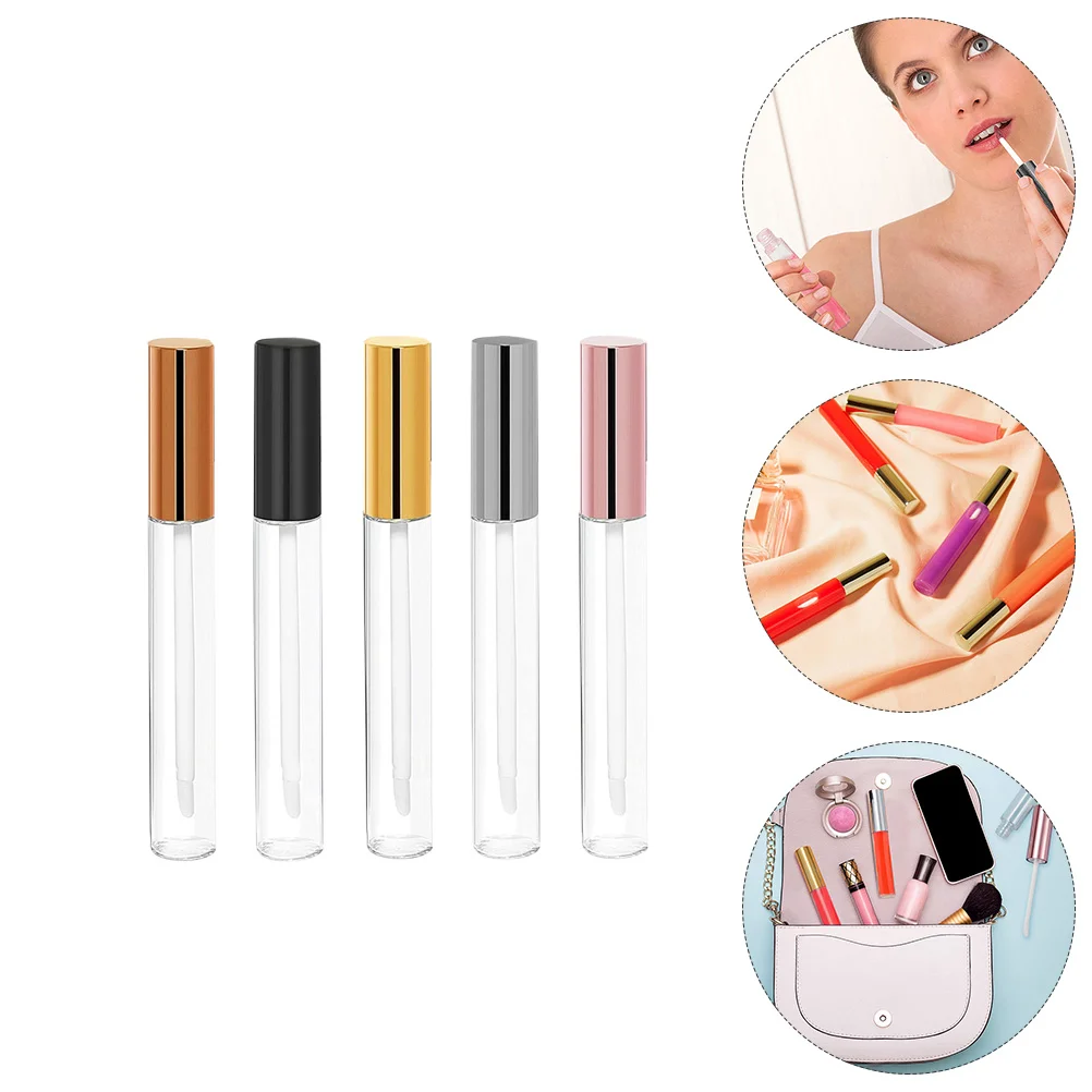 

30PCS DIY Small Lip Gloss Tube Empty Lip Glazes Tube Lip Gloss Sub Tube for Outdoor