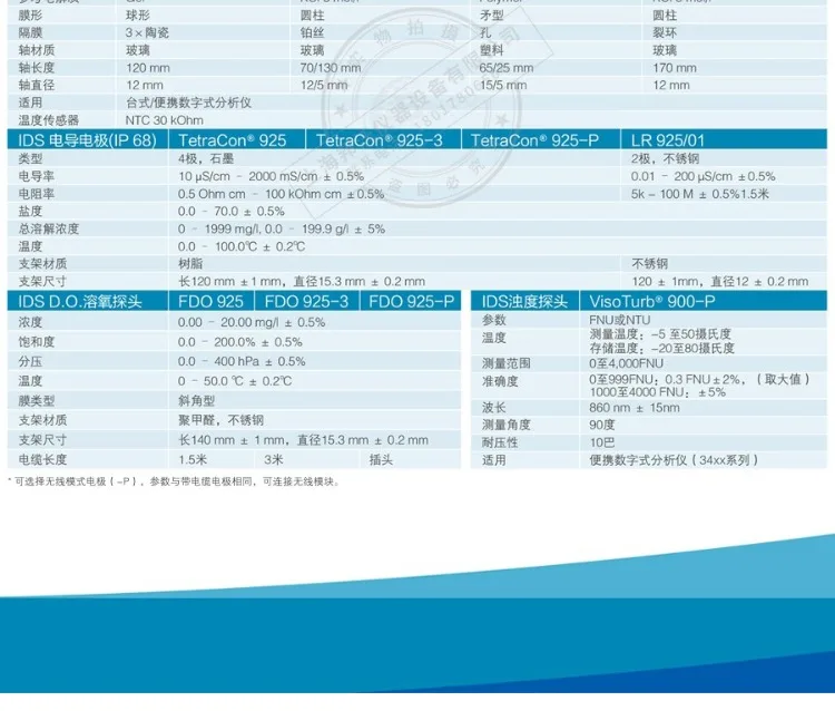 Германия WTW IDS Цифровой PH электрод SenTix 940 ORP ORP-T 900