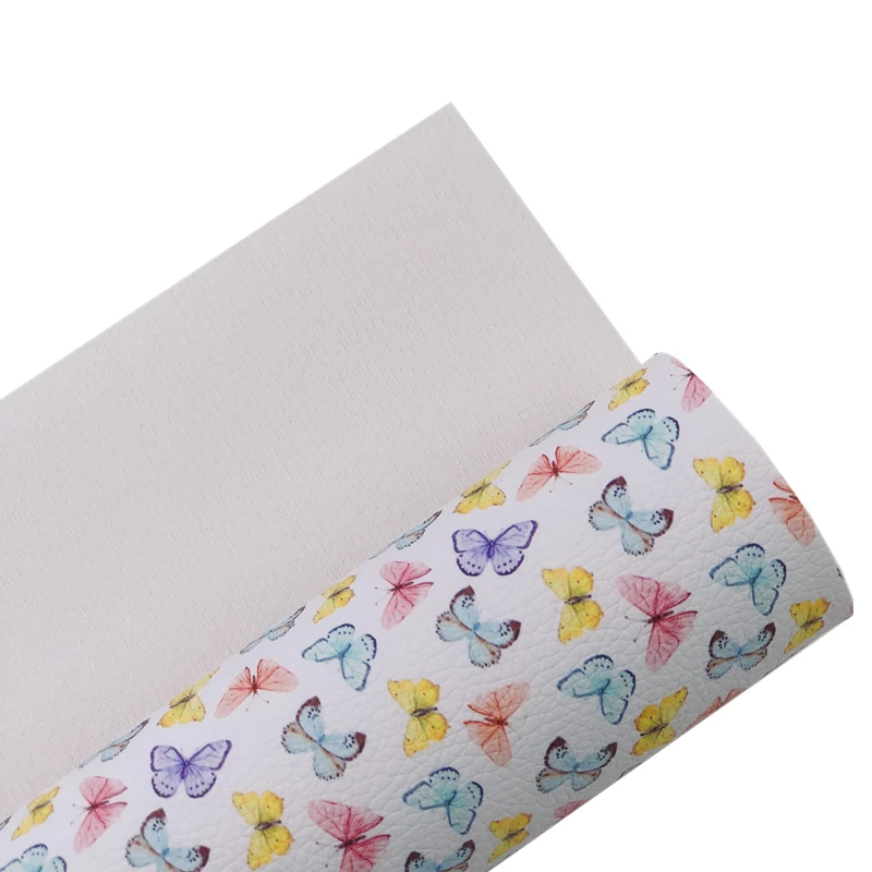 Новый Изысканный Акварельный узор Радуга 30x2 2 см/A4 бабочка из искусственной кожи