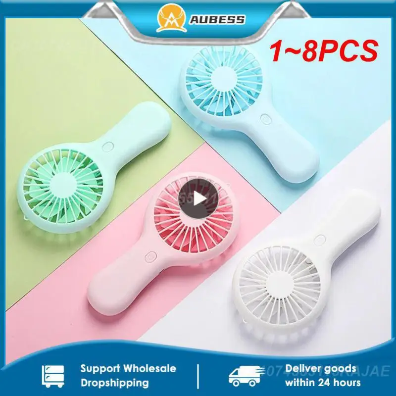 

1-8 шт., карманный мини-вентилятор с зарядкой от Usb