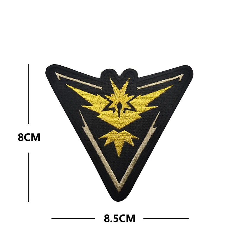 Бейдж на липучке Покемон рюкзак детская одежда тактические вышитые нашивки