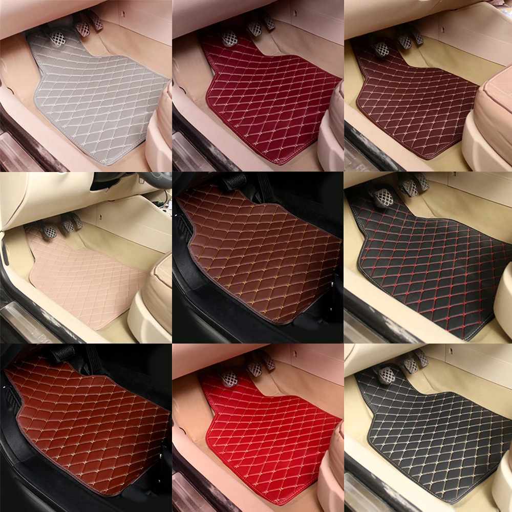 Фото Автомобильные коврики из искусственной кожи для Citroen C2, C3, C4, Cactus, C5, C4 Picasso, C6, DS3, DS4, DS5 (5 мест), аксессуары для салона автомобиля №2