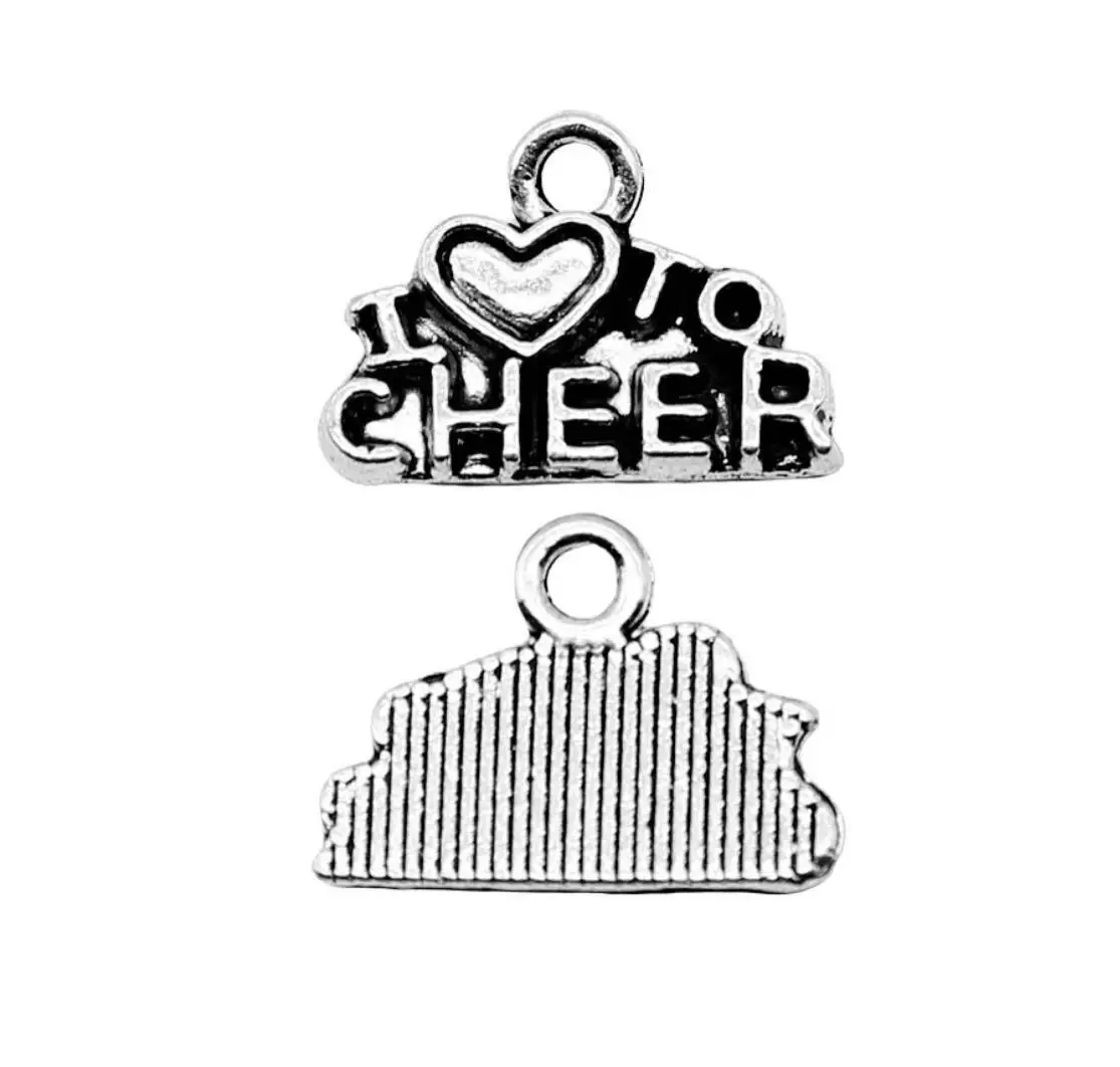 30шт 14*10мм сплав matel тибетское серебро vintange HWEF1764