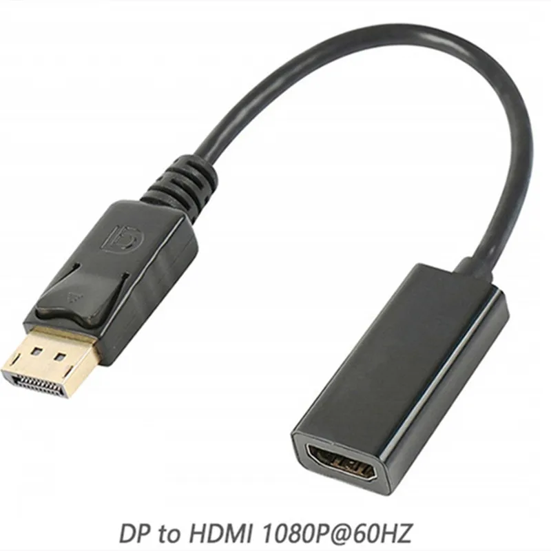 

25cm Short DP Displayport Male To Female HDMI-compatibale Extension Data Cable HD Protector Extender Cord for All Smart Devices