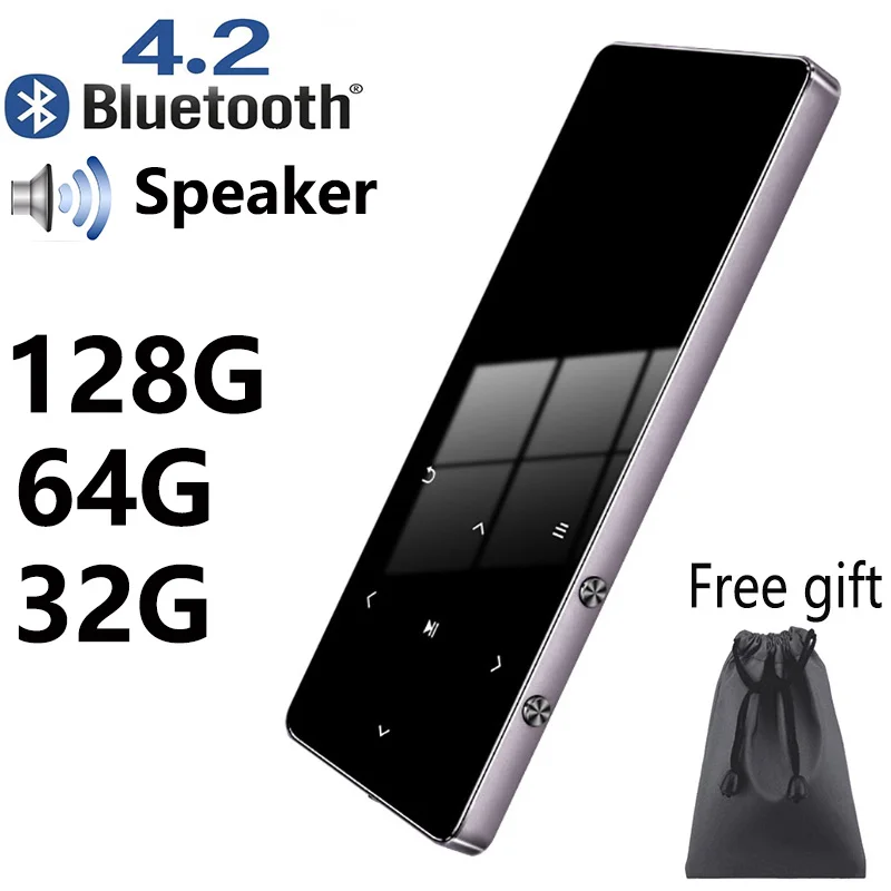 

Оригинальный металлический музыкальный плеер, Bluetooth, MP4 плеер, 8 ГБ, 16 ГБ, 32 ГБ, 64 ГБ, музыкальный плеер с сенсорной клавишей, Fm-радио, воспроизв...