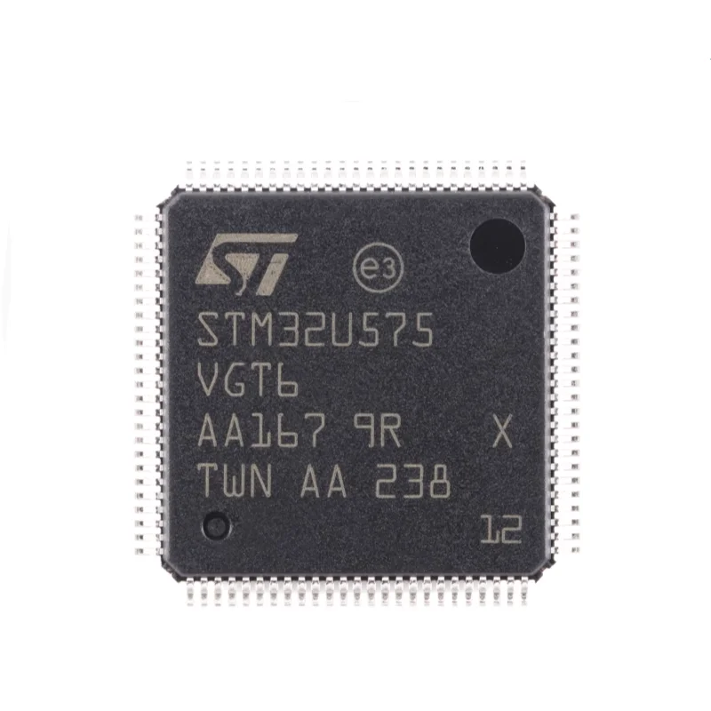 Оригинальные STM32U575VGT6 LQFP-100 ARM Cortex-M33 32-битные микроконтроллеры-MCU 1 шт