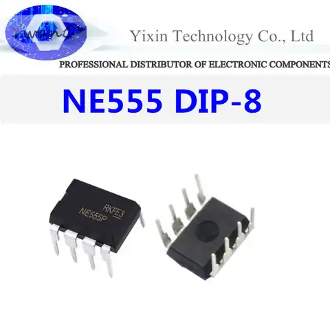 Временные устройства IC NE555 555 DIP-8, новые временные устройства с высокой точностью, хорошее качество, 10 Uds.
