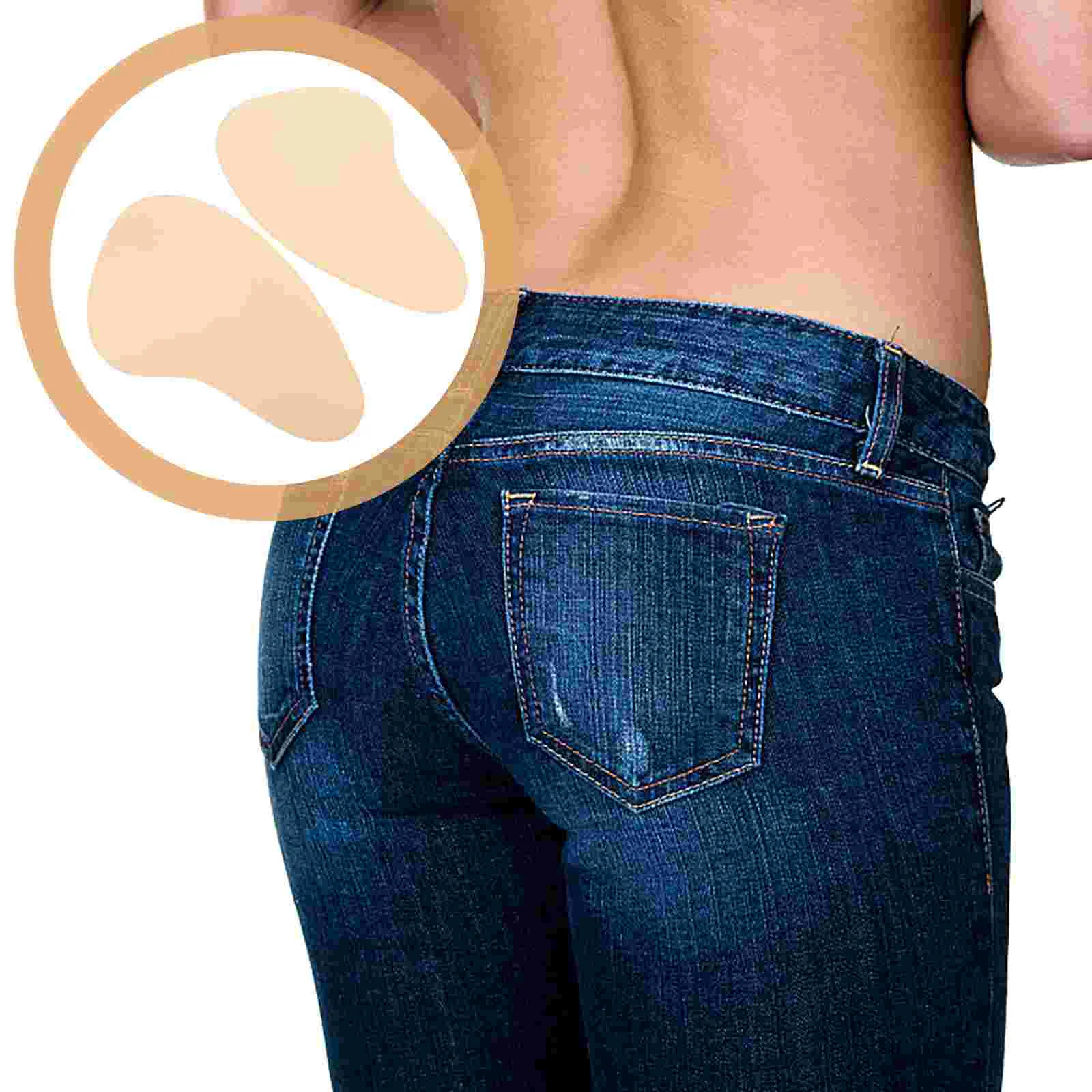 

Buttock Pad Reusable Fake Shapewear Tummy Control Pads Padded Hip Women Shaping Elastic Girl