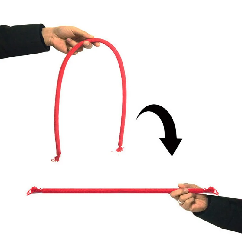 Deluxe Rigido Corda (Rosso) Di Kupper Magic Tricks Corda Morbida Per Rigido Magia Close Up Street Illusions Gimmicks Mentalismo Oggetti Di Scena Diver