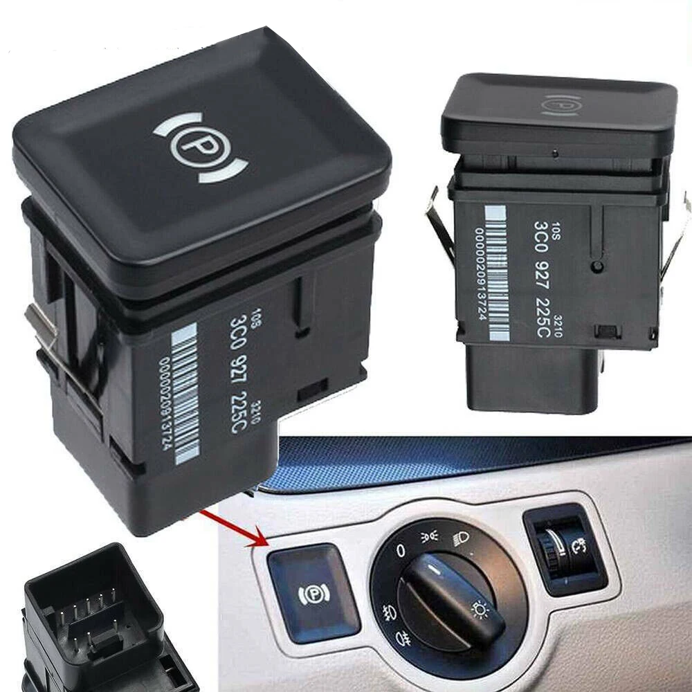 

Electronic Handbrake Brake Parking Switch Button 3C0927225C For VW Passat CC B6