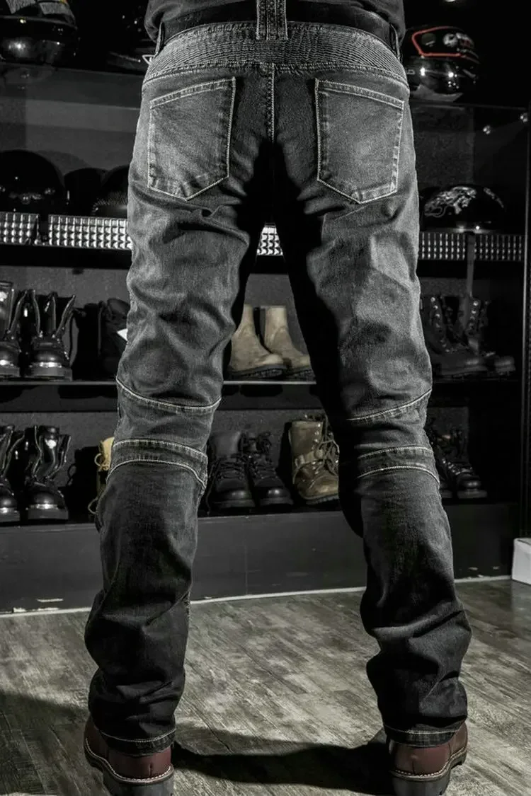 Новые мотоциклетные джинсы защитное снаряжение брюки для езды на мотоцикле