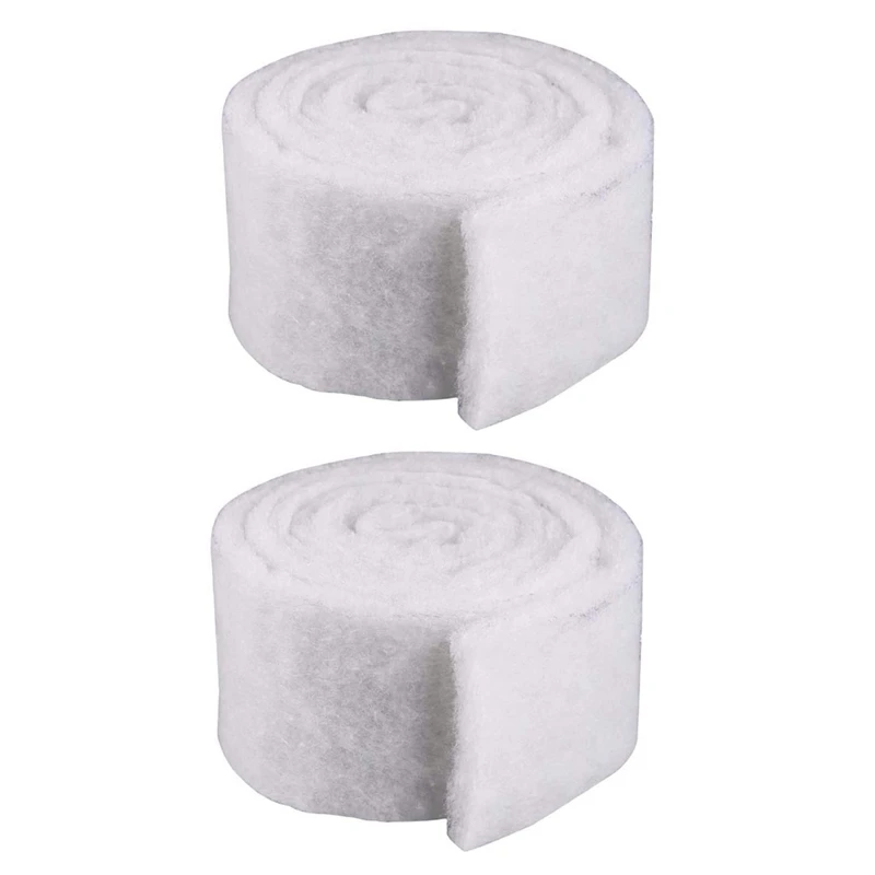 

2X Aquarium Filter Pad Media Roll Biochemical Cotton Filter Fish Tank Sponge For Filters Fish Tank Cleaning Supplies