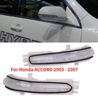 CAPQX 1 пара для Honda ACCORD CM4 CM5 CM6 2003-2007, боковое зеркало заднего вида, светодиодный поворотный сигнал, лампа, вспышка
