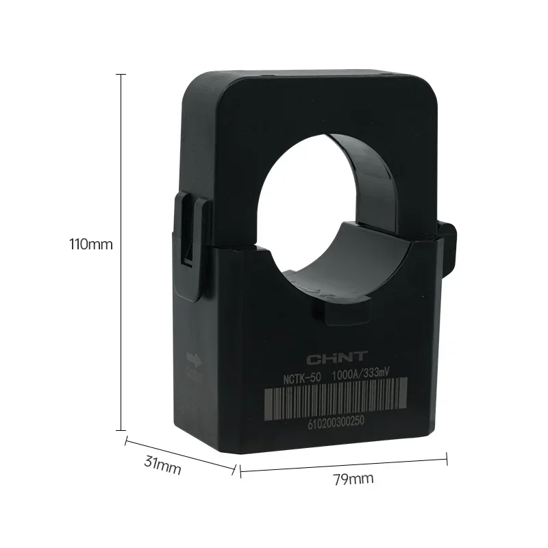CHINT 1000A/5A 2P3W TOROIDAL Core Material AC DC CT Electric Trafo Мягкие ползунки Трансформатор тока Холла