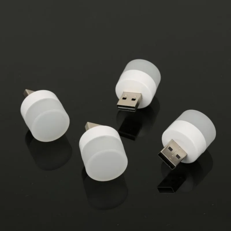 

USB Night Light Mini LED Tactical Light USB Plug Lamp Power Bank USB Charging Book Light Camping Reading Eye Protection Lamp