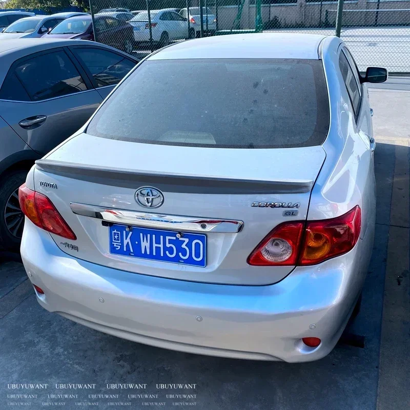 Спойлер для Toyota Corolla 2007 2008 2009 2010 2011 2012 АБС-материал углеродное волокно аксессуары