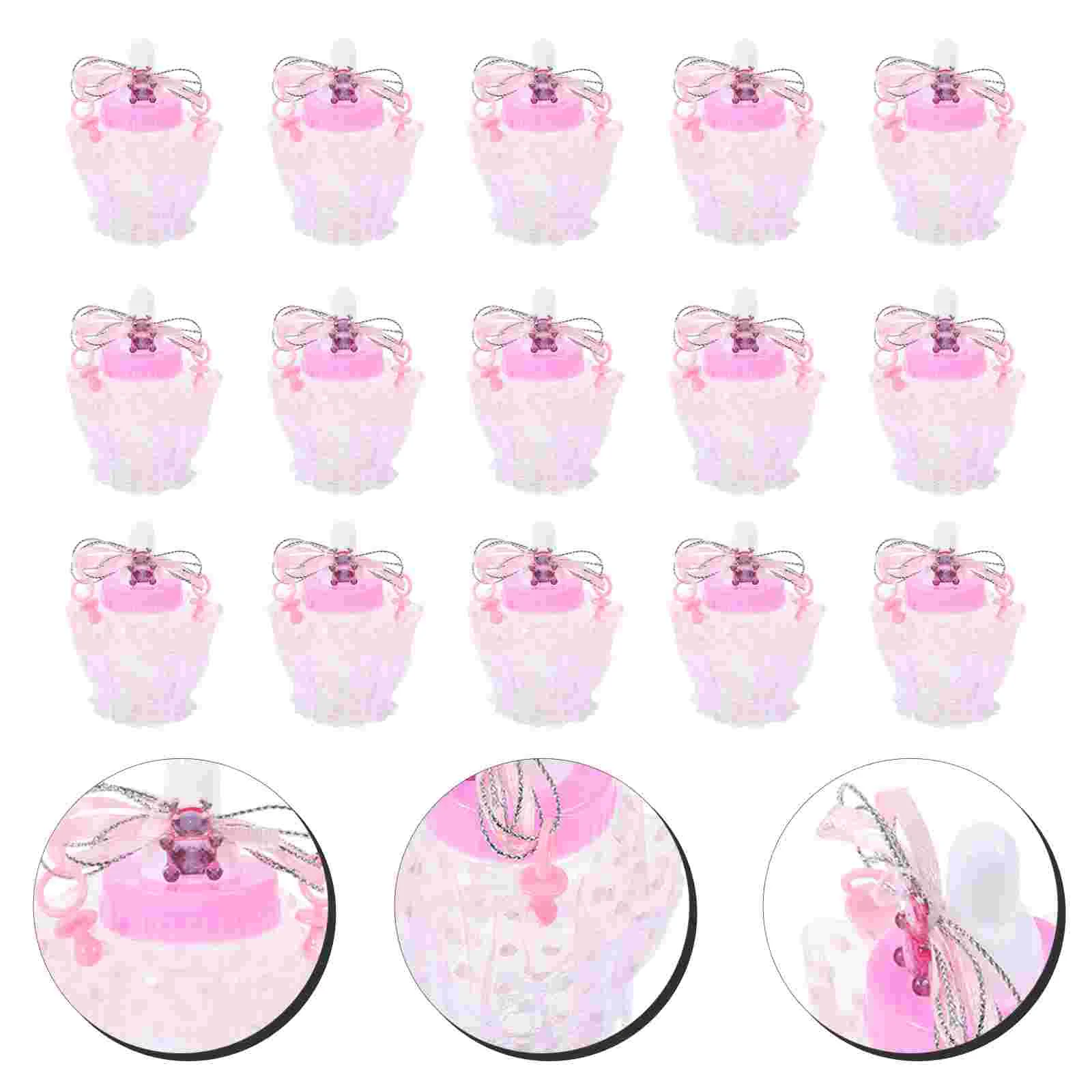 

12 pcs Baby Bottle Shaped Candy Container Small Baby Bottles Candy Boxes for Baby Shower