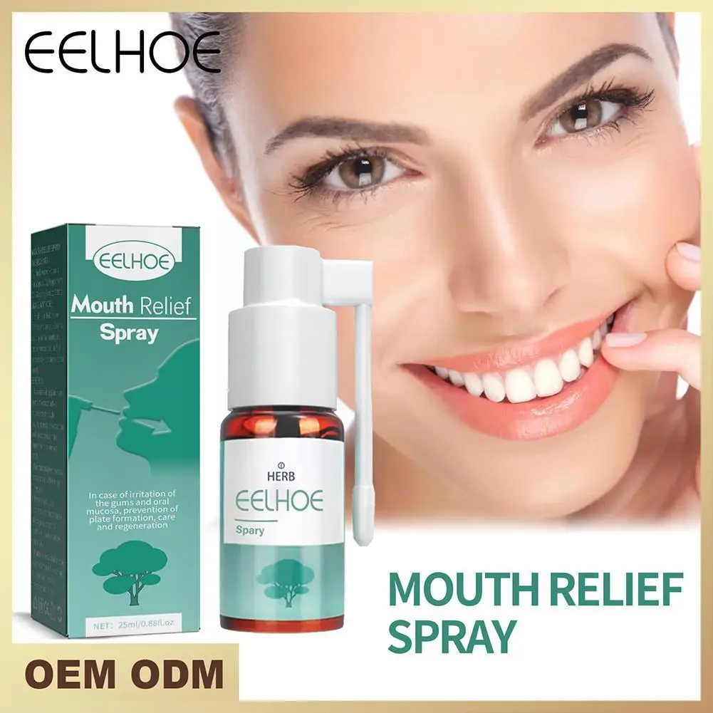 

20ML Portable Toothache Pain Relief Spray Remove Periodontitis Periodontitis Relief Tooth Teeth Decay Worms Mouth Antibacte Z4B6