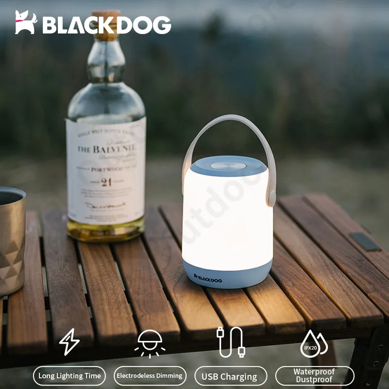 

Naturehike-BLACKDOG Outdoor Waterproof Hand-Held Lamp 1000g Ultralight Tent Emergency Light Suspended Home Night Light