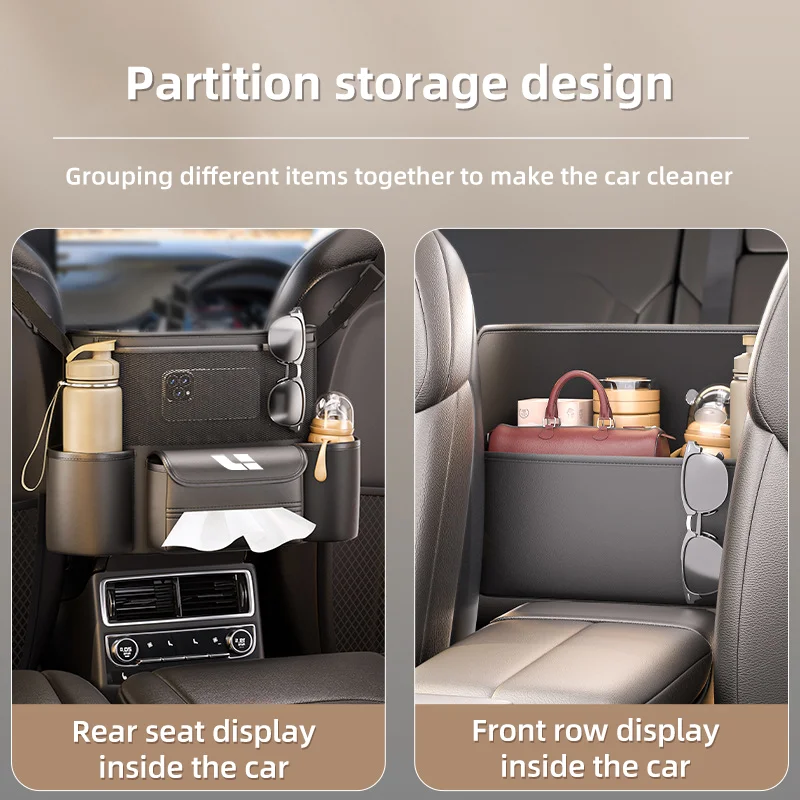 Сумка для хранения среднего сиденья автомобиля Lixiang LEADING IDEAL L6 L7 L8 L9 Li ONE MEG большая