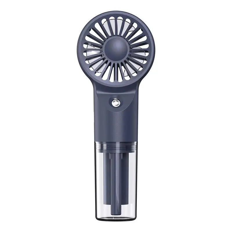 Мини-ручной вентилятор-увлажнитель, портативный вентилятор-туман, перезаряжаемая от USB батарея, быстрая зарядка, ручной вентилятор с распылителем воды и увлажнителем