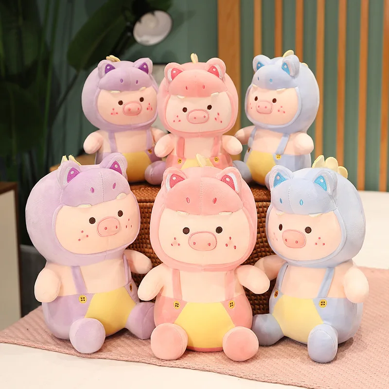 

25/35cm Pig Plush Dolls Baby Cute Animal Dolls Cotton Stuffed Doll Home Soft Toys Sleeping Mate Stuffed Toys Gift Kawaii