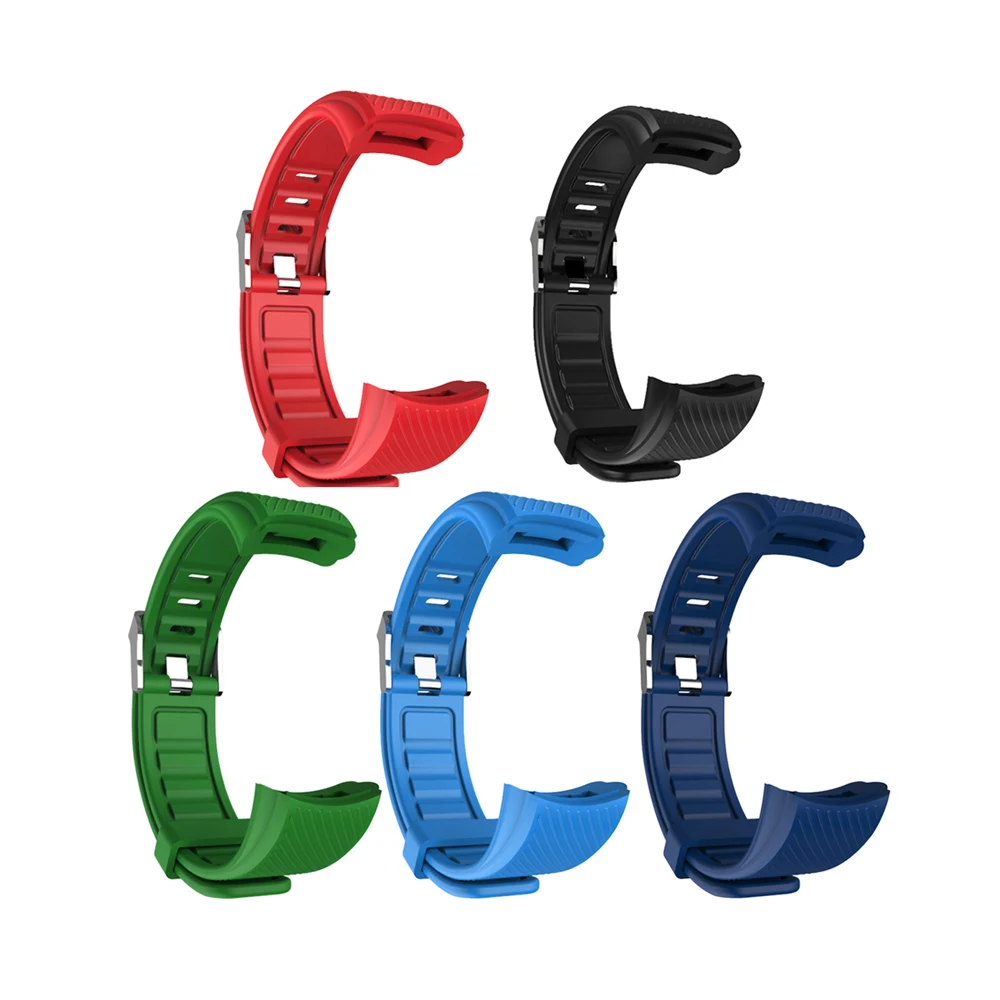 5pcs/set Replacement Sport Bracelet Band Watch Band C5S C6S C6T TPU Waterproof Smart Watch Wristwatch Wrist Strap Accessories