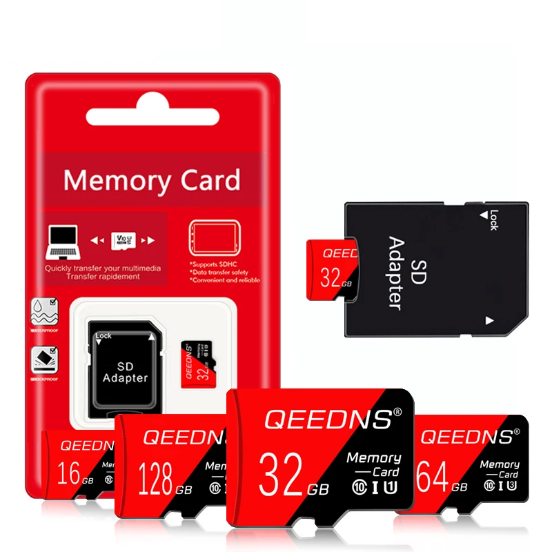 

Оригинальная карта памяти 32 ГБ 16 ГБ 8 ГБ SDHC класс 10 Microsd флэш-карты 64 Гб/128 ГБ/256 ГБ/512 ГБ SDXC мини SD TF карта с бесплатным адаптером