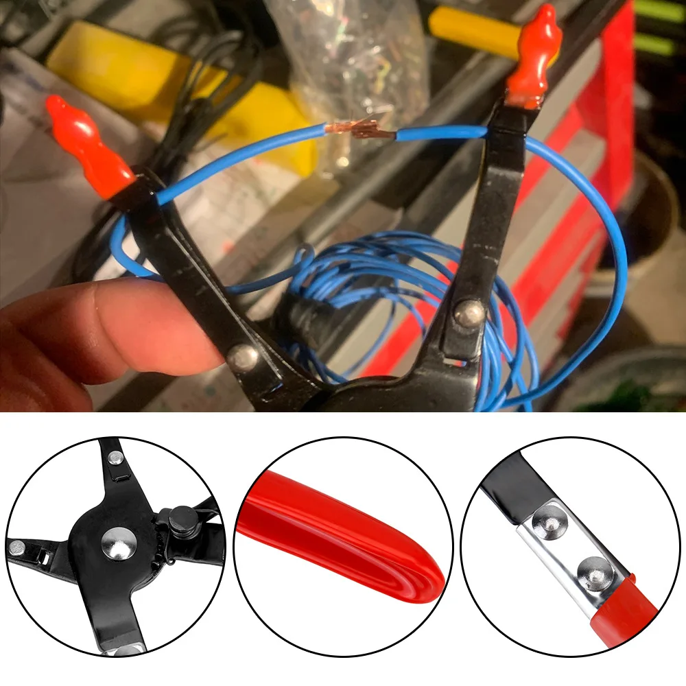 

Wire Garage Innovative Car Pliers Tool 2 Clamp Vehicle Repair Soldering Welding Car Universal Wires Tools Aid Hold