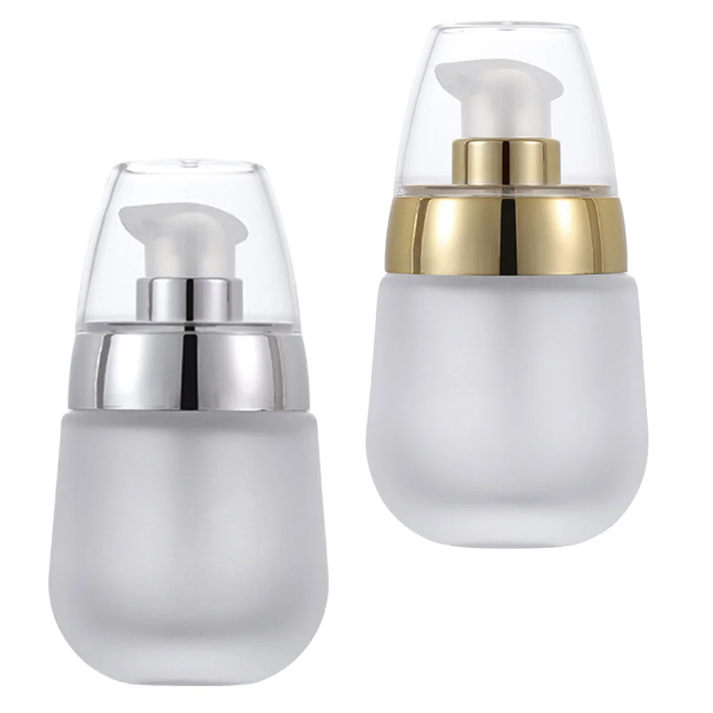 

Bottle Pump Bottles Travel Refillable Shampoo Lotion Empty Dispenser Foundation Airless Container Soap Cream Wash Holder Body