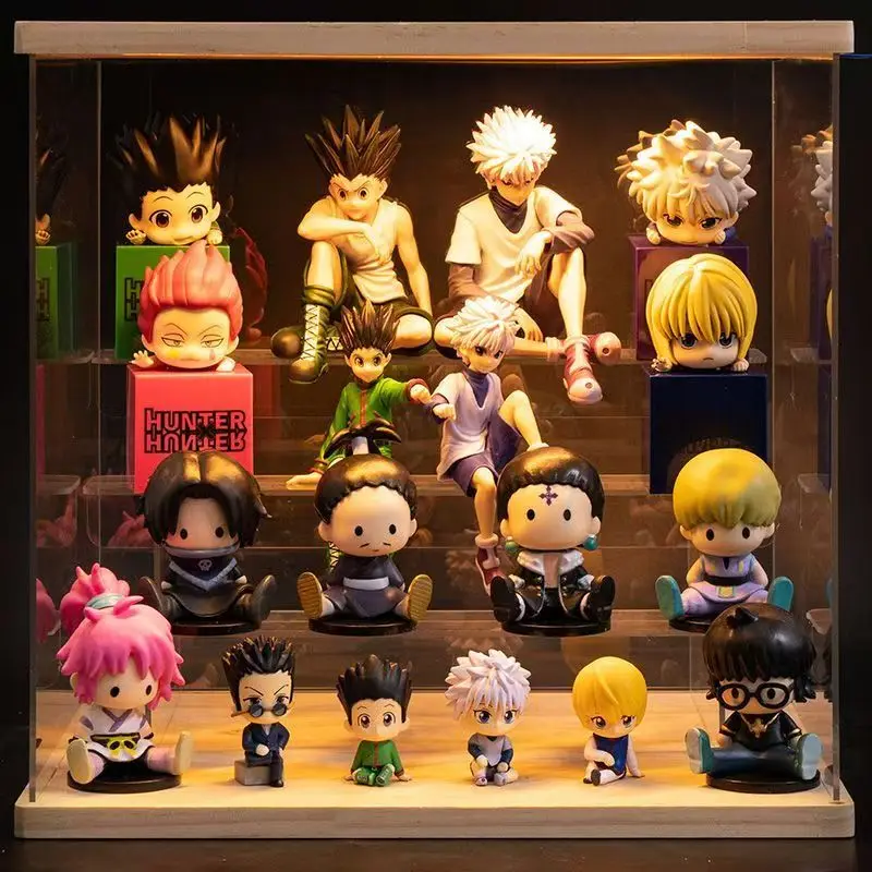 Фото Hunter x Hunter Mystery Box — Коллекционная аниме-фигурка слепая коробка — Получите Gon, Killua, Hisoka и многое другое! Подарок-сюрприз для фанатов. №2