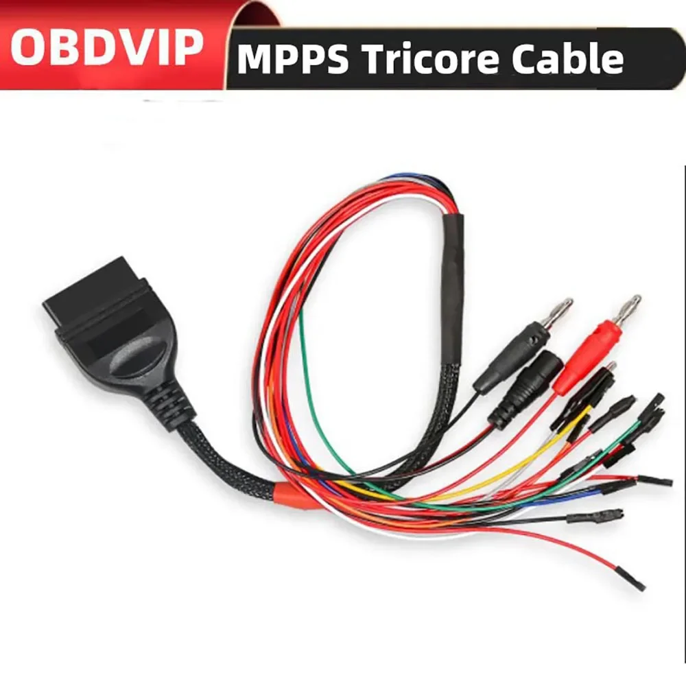 MPPS V18 V21 Breakout Tricore Cable OBD2 Диагностический адаптер ECU Bench Pinout OBD 12 В 24 Универсальный