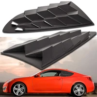 left right side window louver for hyundai genesis coupe 2010 2016 windshield sun shade cover in gt lambo style custom