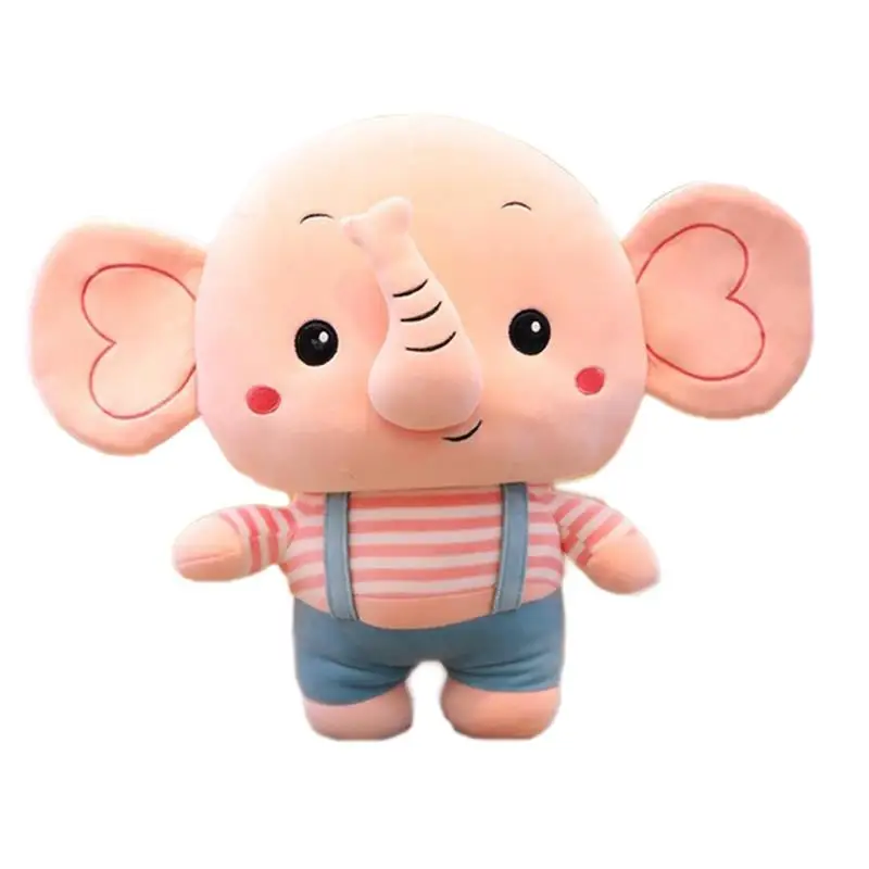 

Plush Couple Elephant Toys Stuffed Animal Elephant Dolls Baby Sleeping Back Cushion Child Kids Plushiies Toy Birthday Gift